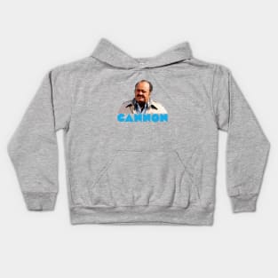 Cannon - Frank Cannon - 70s Cop Show Kids Hoodie